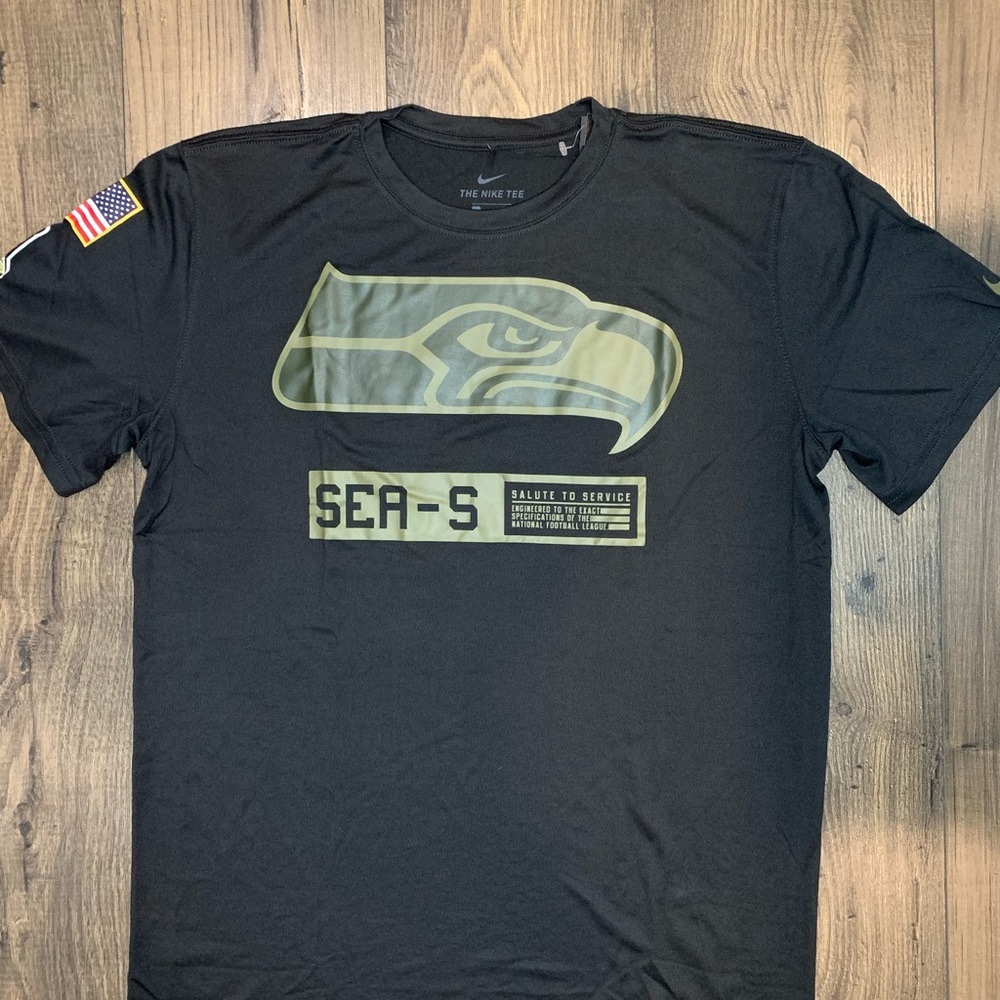 NIKE SALUTE TO SERVICE SEATTLE SEAHAWKS NFL Shirt